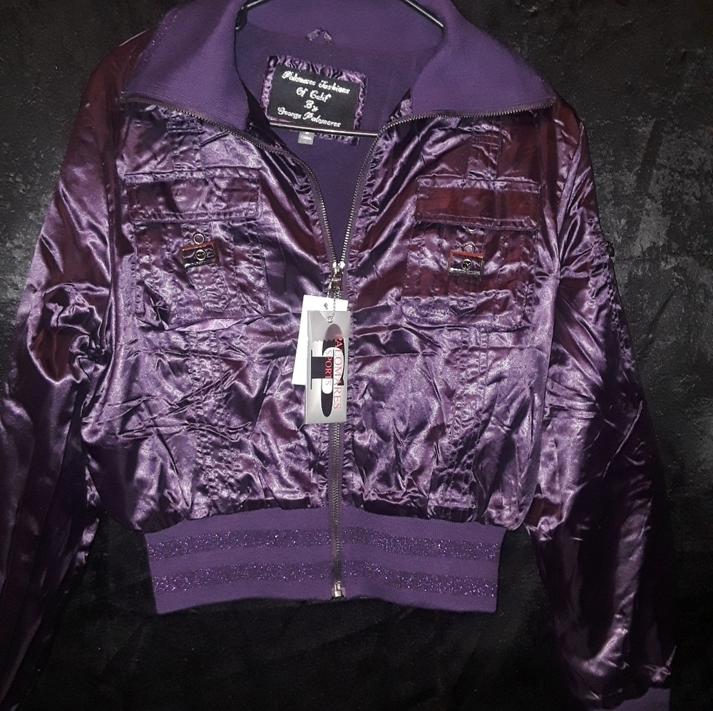 Women's purple jacket